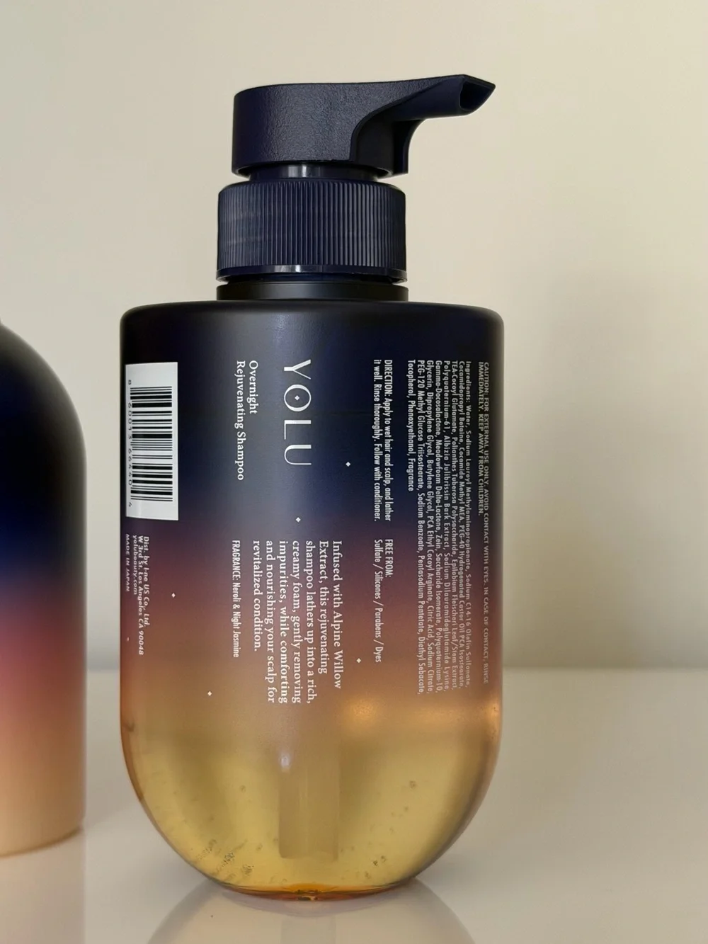 Yolu Overnight Hydrating Conditioner and Shampoo